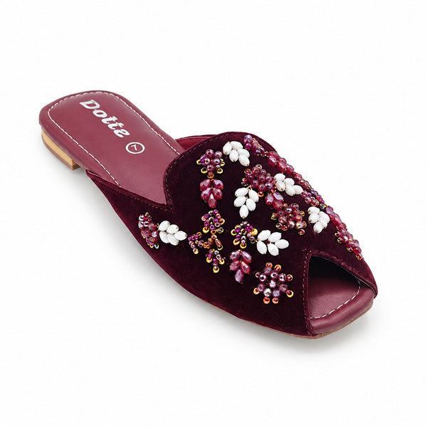 Soraia Pump Maroon