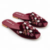 Soraia Pump Maroon
