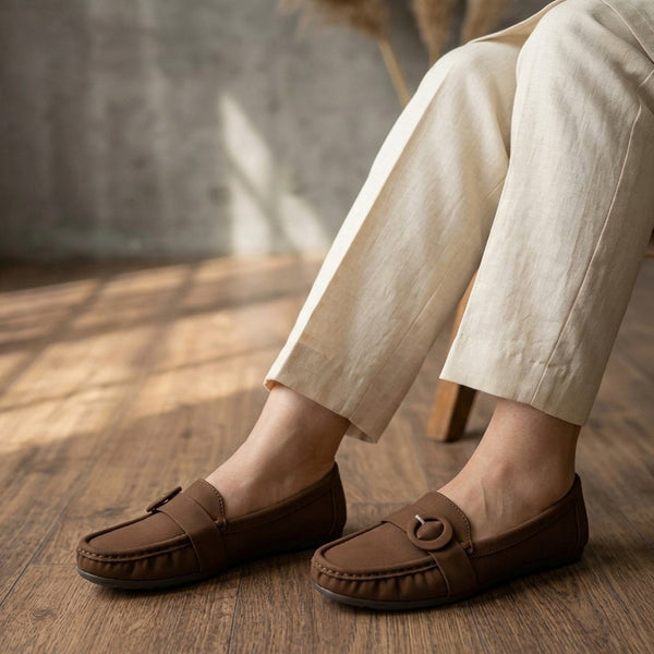 Freya Pump Brown