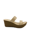 Beige Bliss Platform Wedges