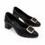 Comfy Court Shoes Black